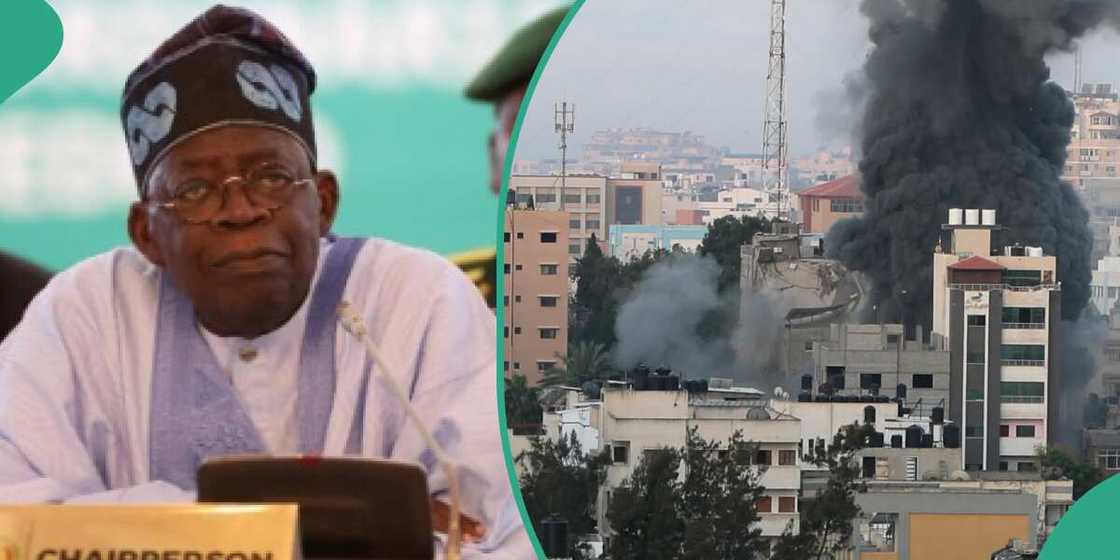 Bola Tinubu, federal government, Gaza ceasefire