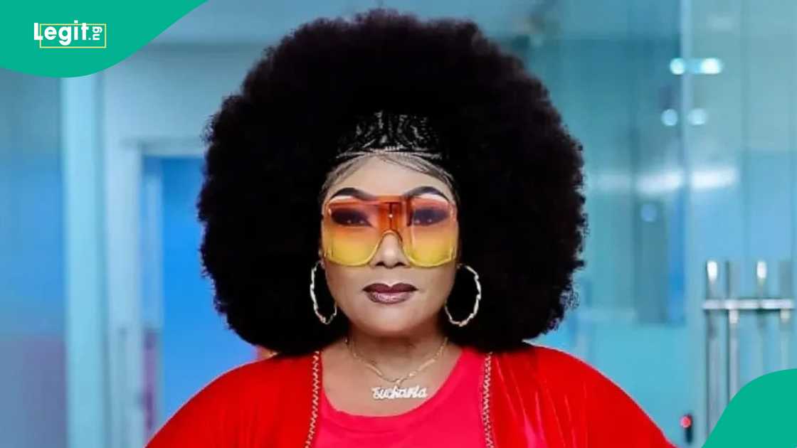 Eucharia Annunobi announce her new feat with lovley picture, fans react Eucharia Annunobi announce her new feat with lovley picture, fans react