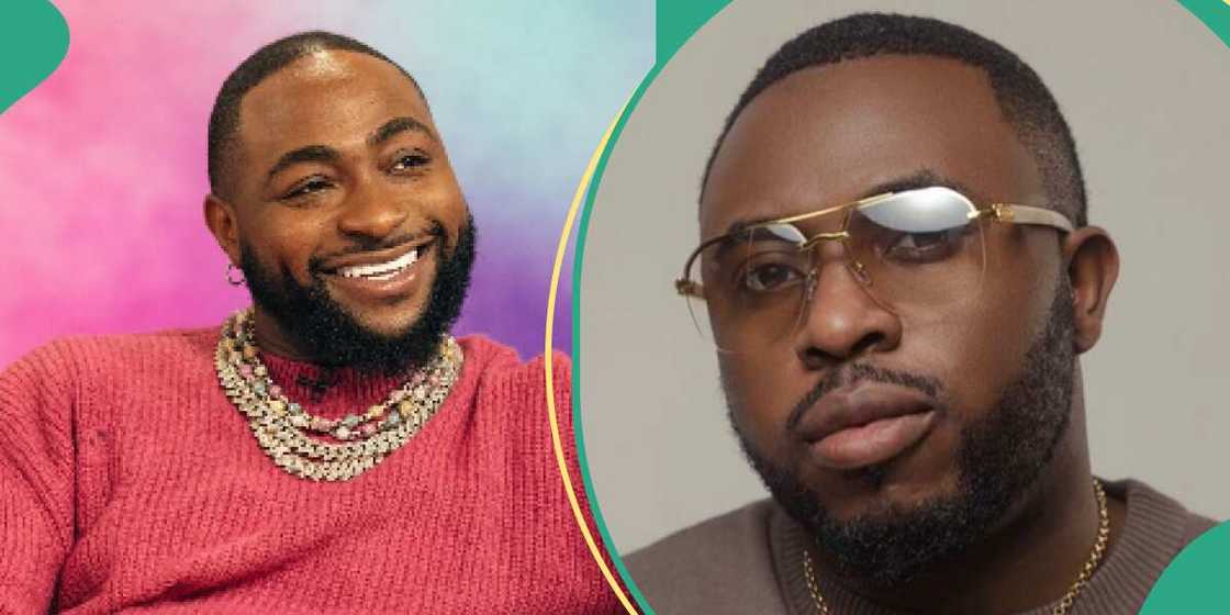 Samklef removes Davido's name from his black book. Samklef removes Davido's name from his black book.