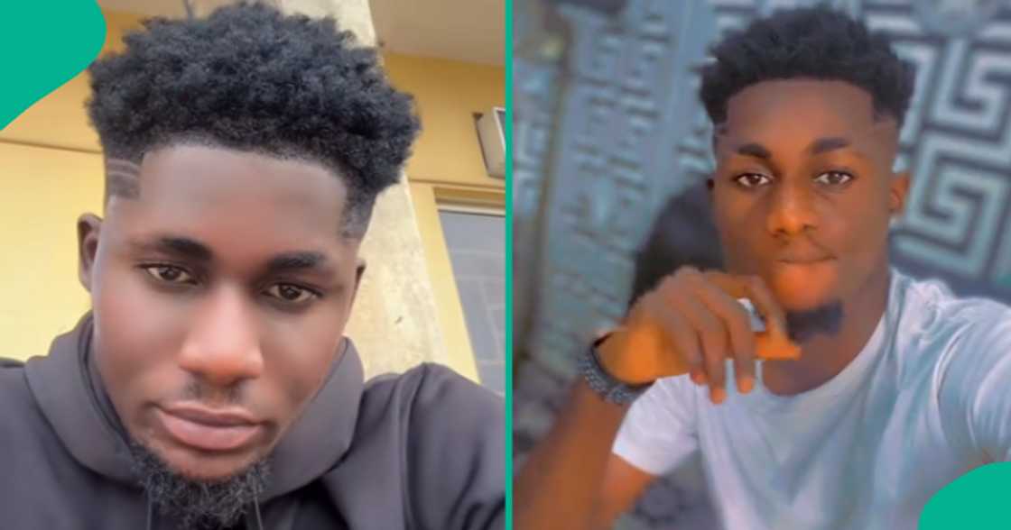 Corps member sees his primary school friend at NYSC orientation camp. Corps member sees his primary school friend at NYSC orientation camp.