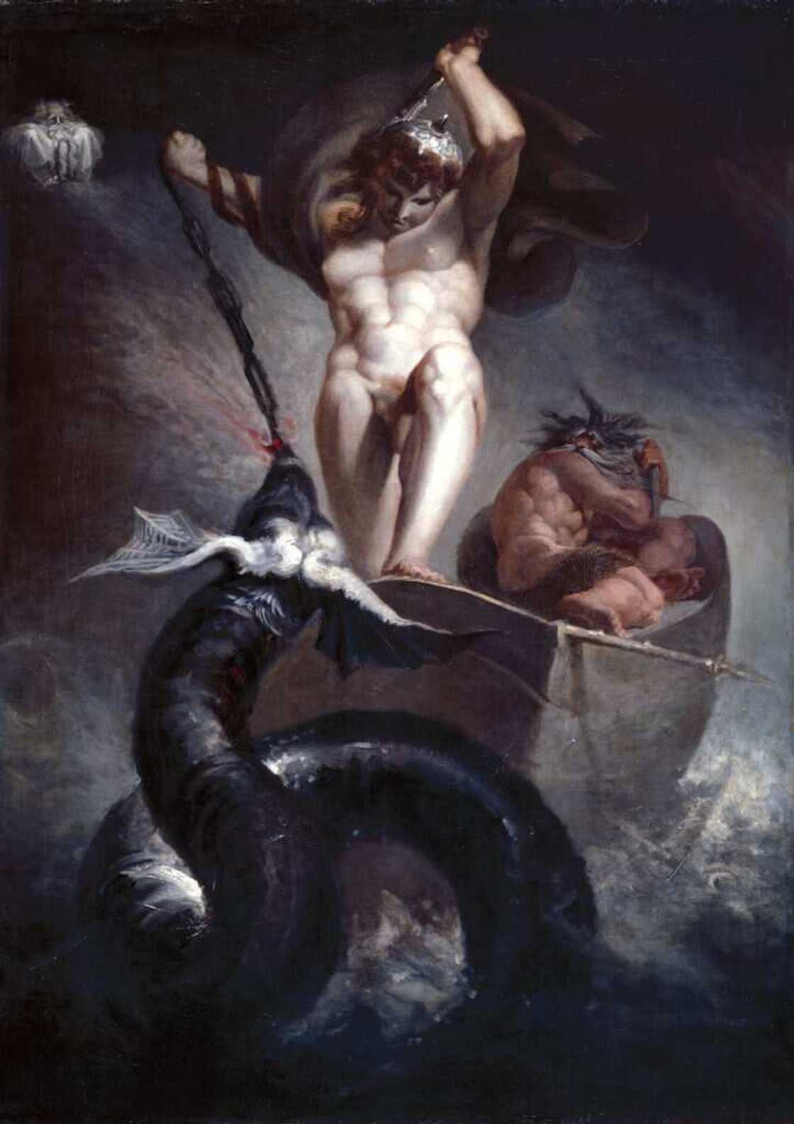 Le serpent de la mythologie nordique Le serpent de la mythologie nordique