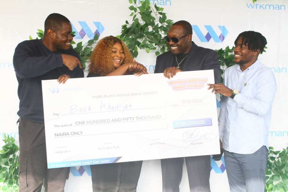 Wrkman Celebrates Users with N1 million in ongoing Wrkmandey4u Mega Promo Wrkman Celebrates Users with N1 million in ongoing Wrkmandey4u Mega Promo
