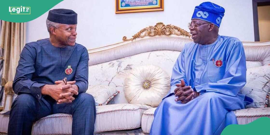 Ex-VP Osinbajo pen message to Tinubu on 72nd birthday