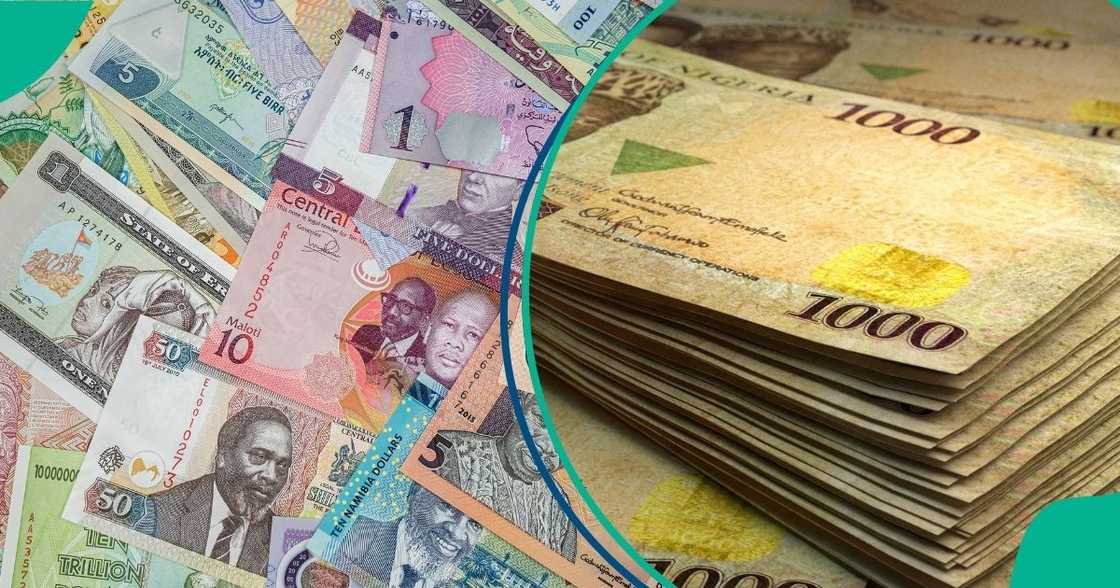 Strongest African currencies, Naira, US dollar