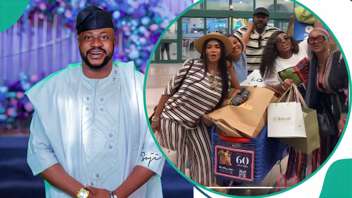 Odunlade Adekola leaves fans talking after taking Mercy Aigbe, Iyabo Ojo, others shopping Odunlade Adekola leaves fans talking after taking Mercy Aigbe, Iyabo Ojo, others shopping