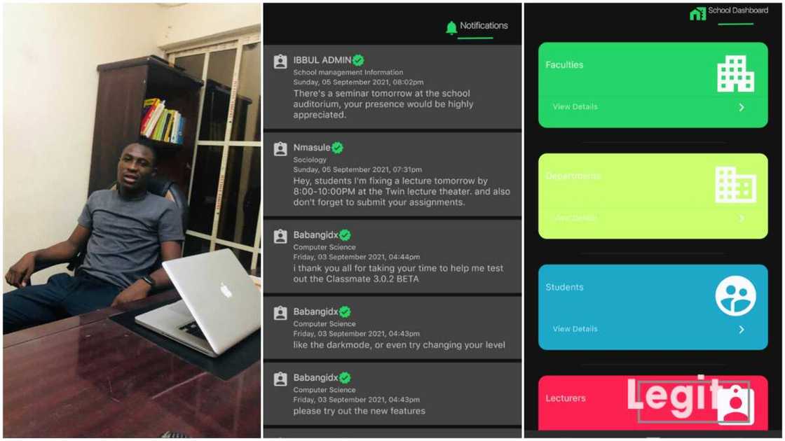 With the app, getting information on campuses is easier. With the app, getting information on campuses is easier.