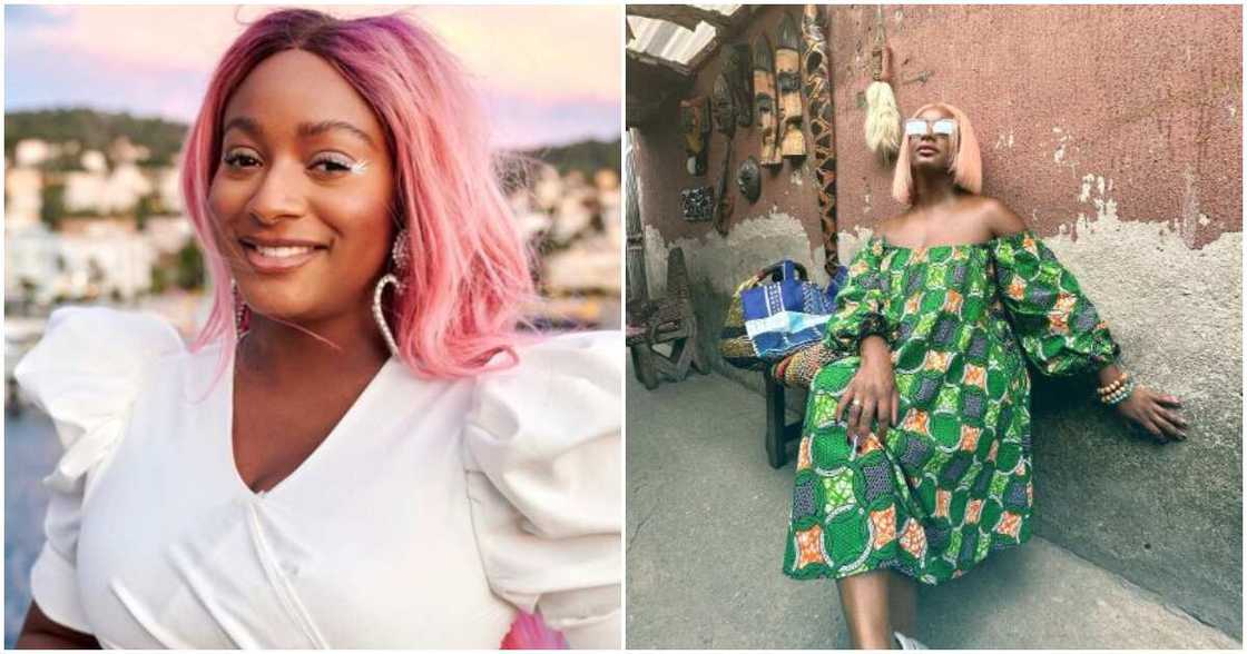 Nigerian singer DJ Cuppy Nigerian singer DJ Cuppy