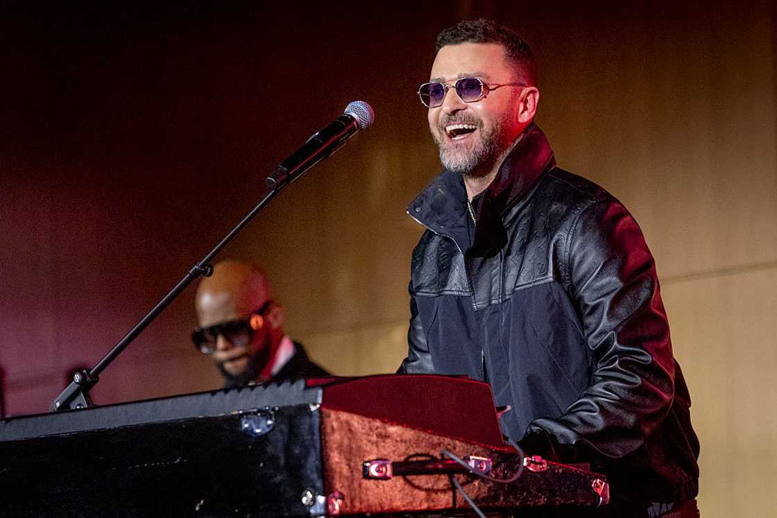 Justin Timberlake performs onstage
