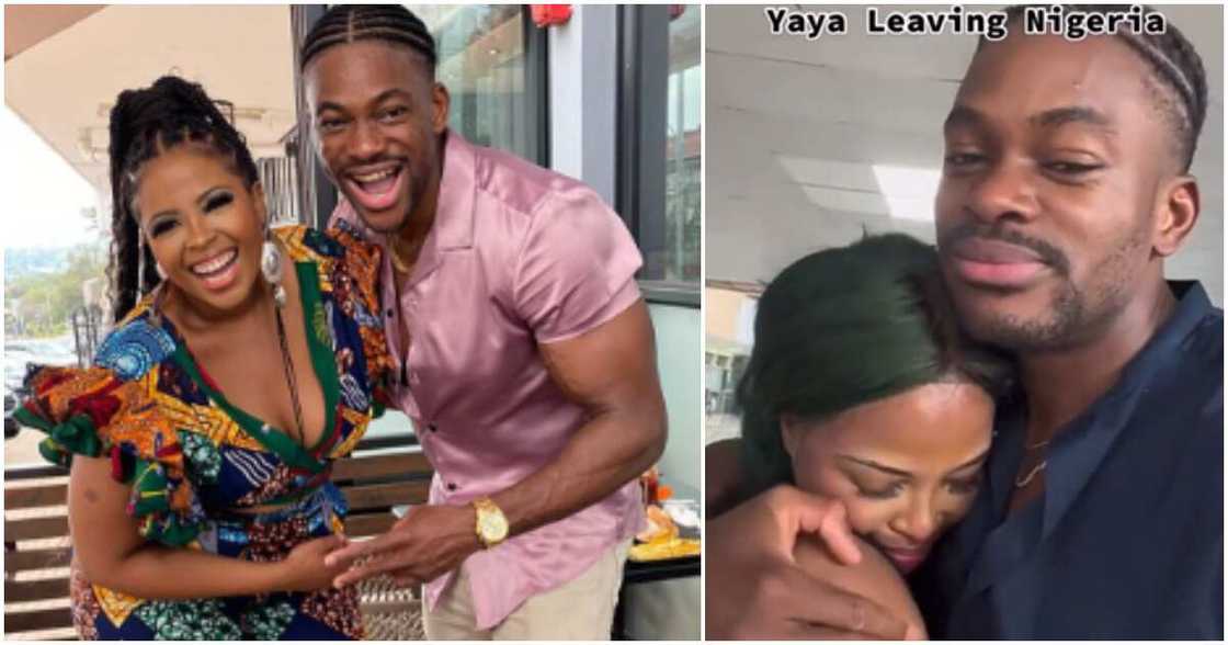 BBTitans ex housemates Yaya and Marvin BBTitans ex housemates Yaya and Marvin