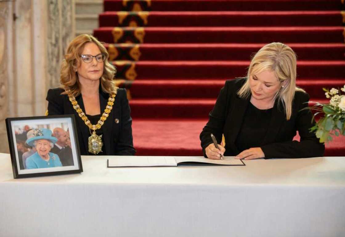 Nationalist First Minister-elect Michelle O'Neill said she will still meet the king and take part in tributes to the queen Nationalist First Minister-elect Michelle O'Neill said she will still meet the king and take part in tributes to the queen