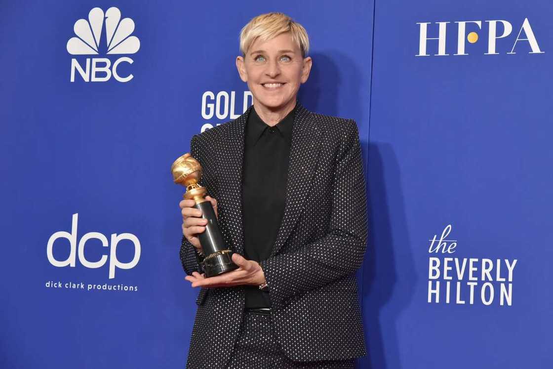 Ellen DeGeneres attends The 77th Golden Globes Awards - Press Room. Ellen DeGeneres attends The 77th Golden Globes Awards - Press Room.