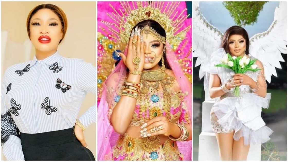 Tonto Dikeh celebrates Bobrisky on birthday with interesting message Tonto Dikeh celebrates Bobrisky on birthday with interesting message