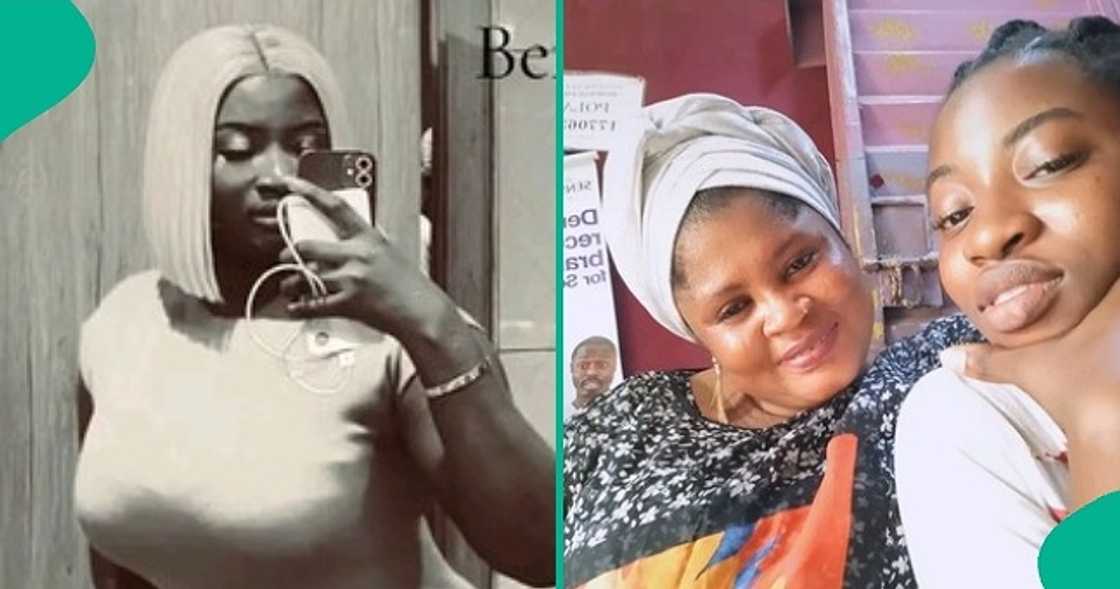 Lady posts physical transformation of mum who faced bad marriage and got sick Lady posts physical transformation of mum who faced bad marriage and got sick