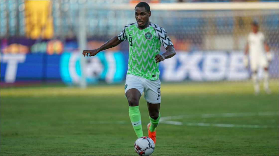 Former Super Eagles and Manchester United star Odion Ighalo spotted wearing very expensive socks Former Super Eagles and Manchester United star Odion Ighalo spotted wearing very expensive socks