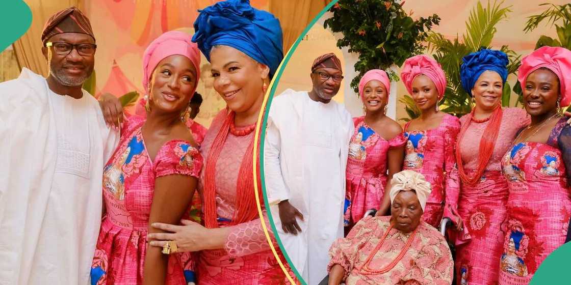 DJ Cuppy shares fun family pictures from grandmother birthday.