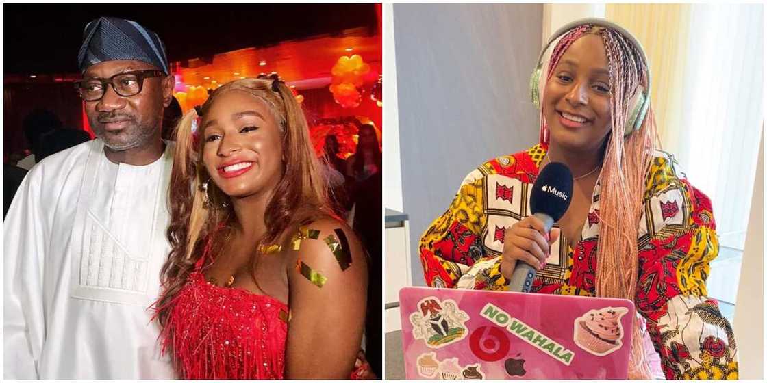 You can't take money along when you die, DJ Cuppy shares what dad always tells her You can't take money along when you die, DJ Cuppy shares what dad always tells her