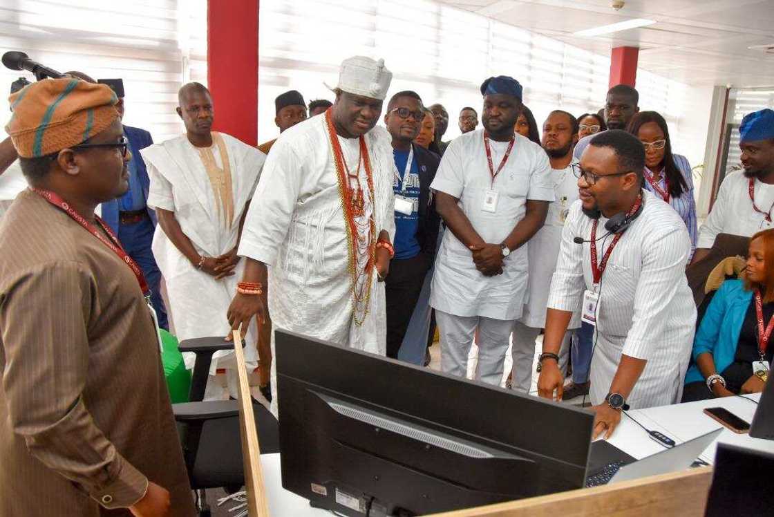 Ooni of Ife, health tech centre Ooni of Ife, health tech centre