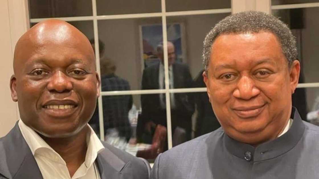 CEO, Oando Plc Jubril Adewale Tinubu/Mohammad Sanusi Barkindo/Secretary-General of OPEC CEO, Oando Plc Jubril Adewale Tinubu/Mohammad Sanusi Barkindo/Secretary-General of OPEC