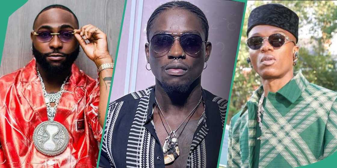 Davido, Verydarkman, Wizkid Davido, Verydarkman, Wizkid