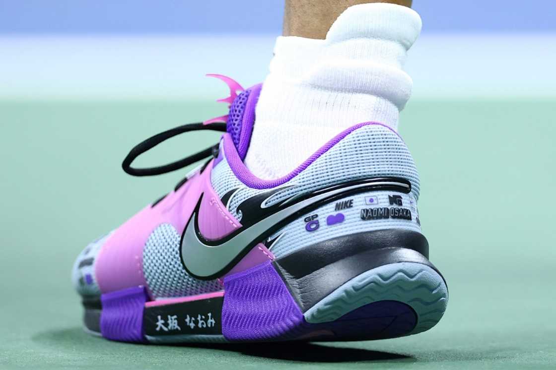 The US Open is a golden opportunity for brands to showcase their offering, such as this custom Nike sneaker worn by Japan's Naomi Osaka The US Open is a golden opportunity for brands to showcase their offering, such as this custom Nike sneaker worn by Japan's Naomi Osaka