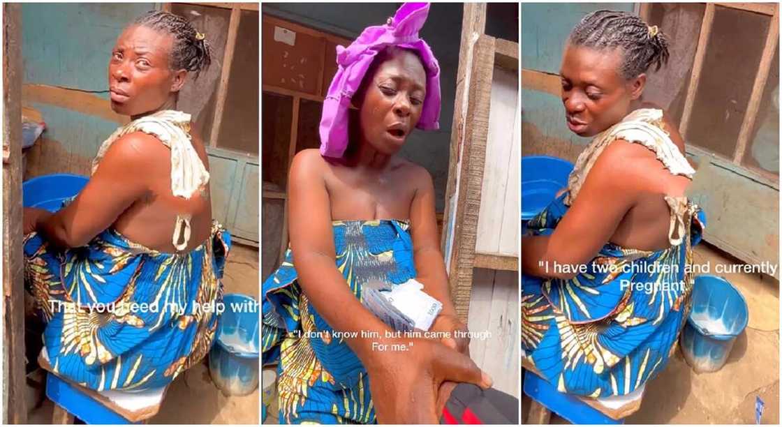 Photos of a woman who got free cash. Photos of a woman who got free cash.