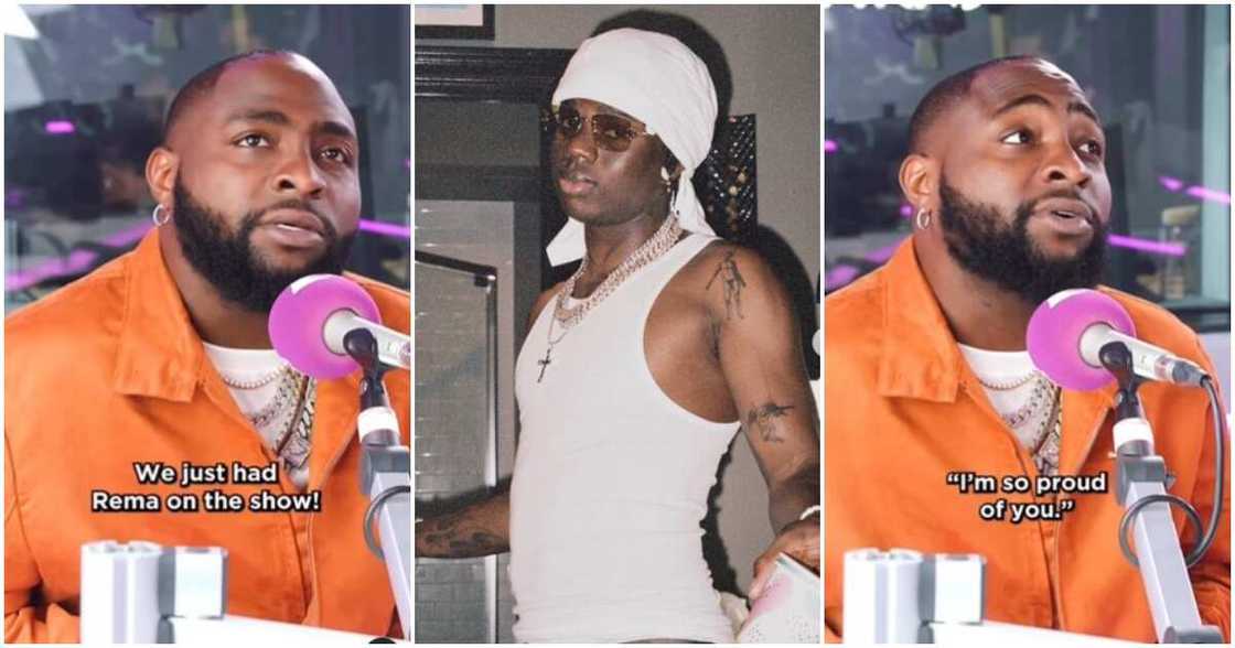 Photos of Davido and Rema Photos of Davido and Rema