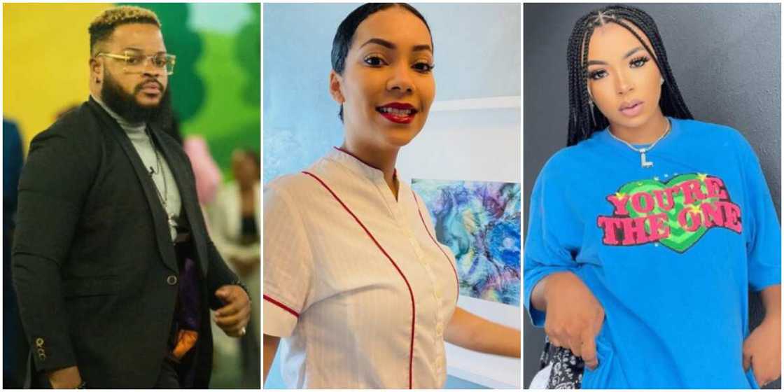 Whitemoney talks to Liquorose about eviction Whitemoney talks to Liquorose about eviction