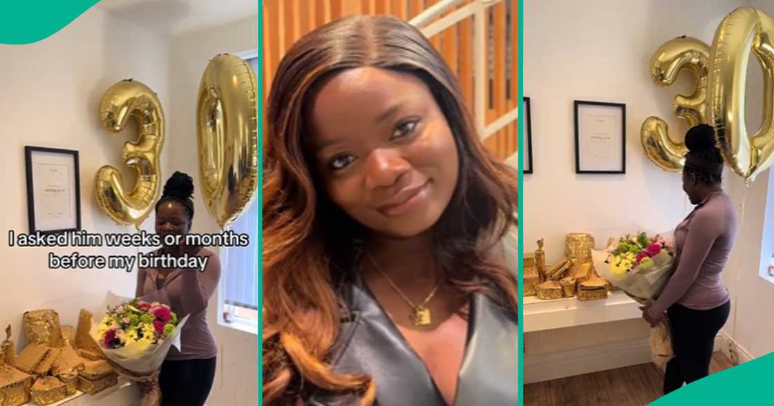 Woman gets 30 gifts from her husband on her 30th birthday Woman gets 30 gifts from her husband on her 30th birthday