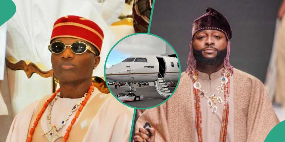 Davido said to give Wizkid his fist private jet experience Davido said to give Wizkid his fist private jet experience