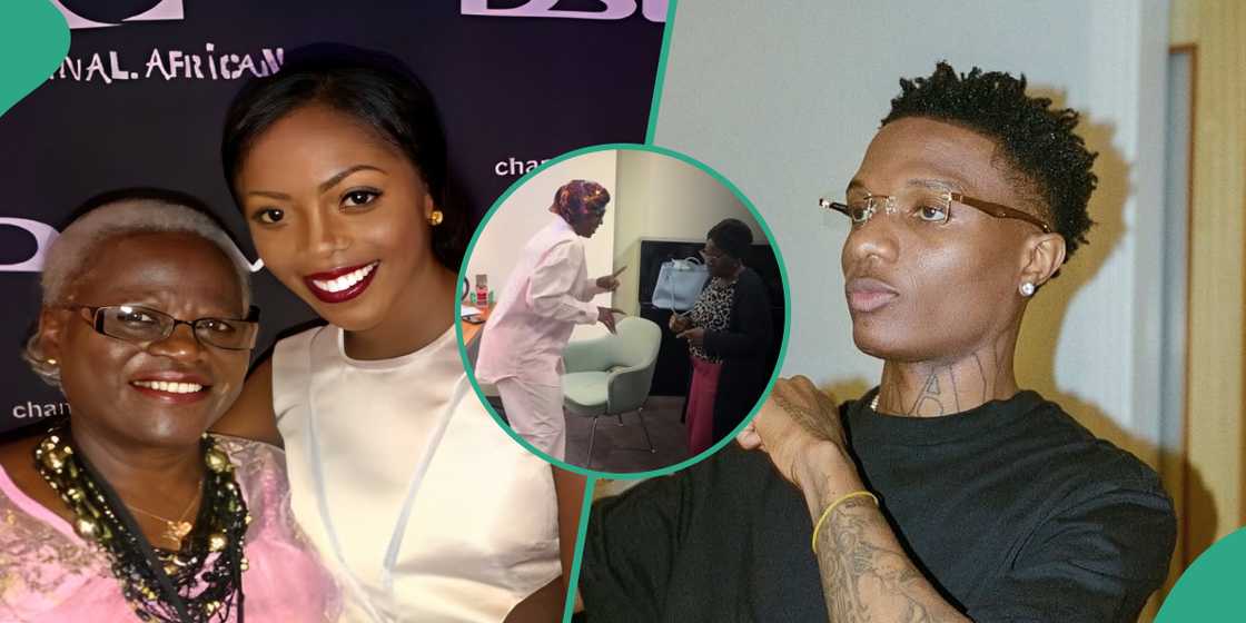 Tiwa Savage and her mother entertain funs with fun video as they dance to Wizkid's Kese. Tiwa Savage and her mother entertain funs with fun video as they dance to Wizkid's Kese.