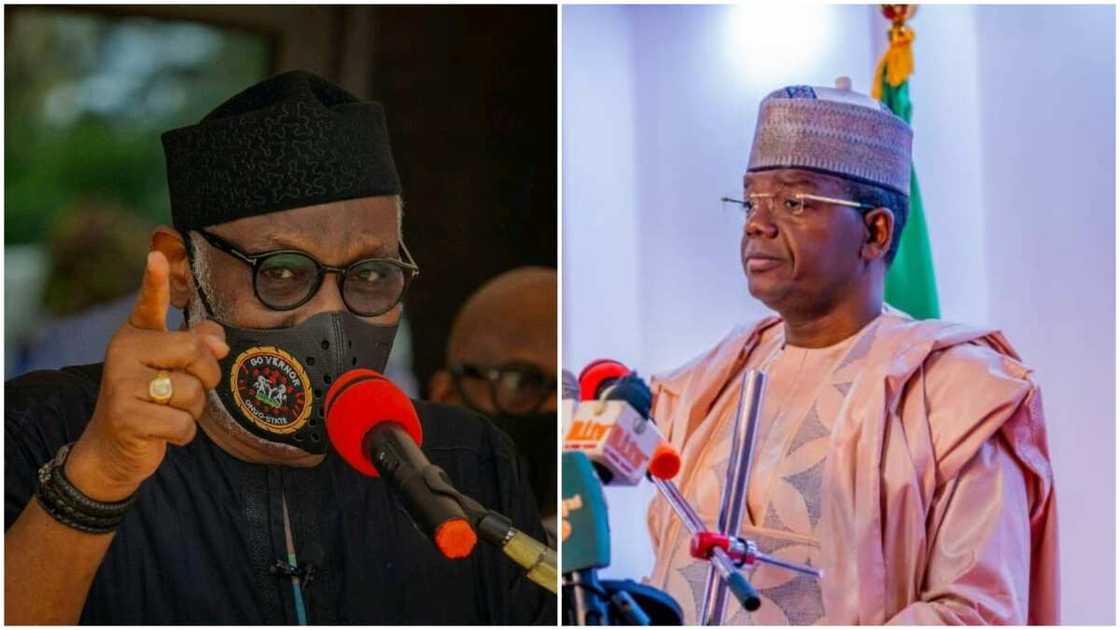 ‘Yahoo, Yahoo’: Matawalle Tackles Akeredolu as Crisis Tears Ruling Party Apart ahead of 2023