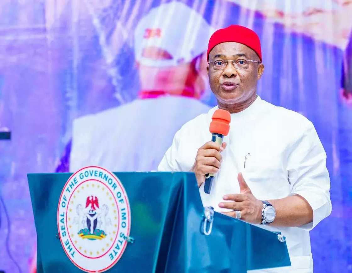 Governor Hope Uzodimma of Imo state Governor Hope Uzodimma of Imo state