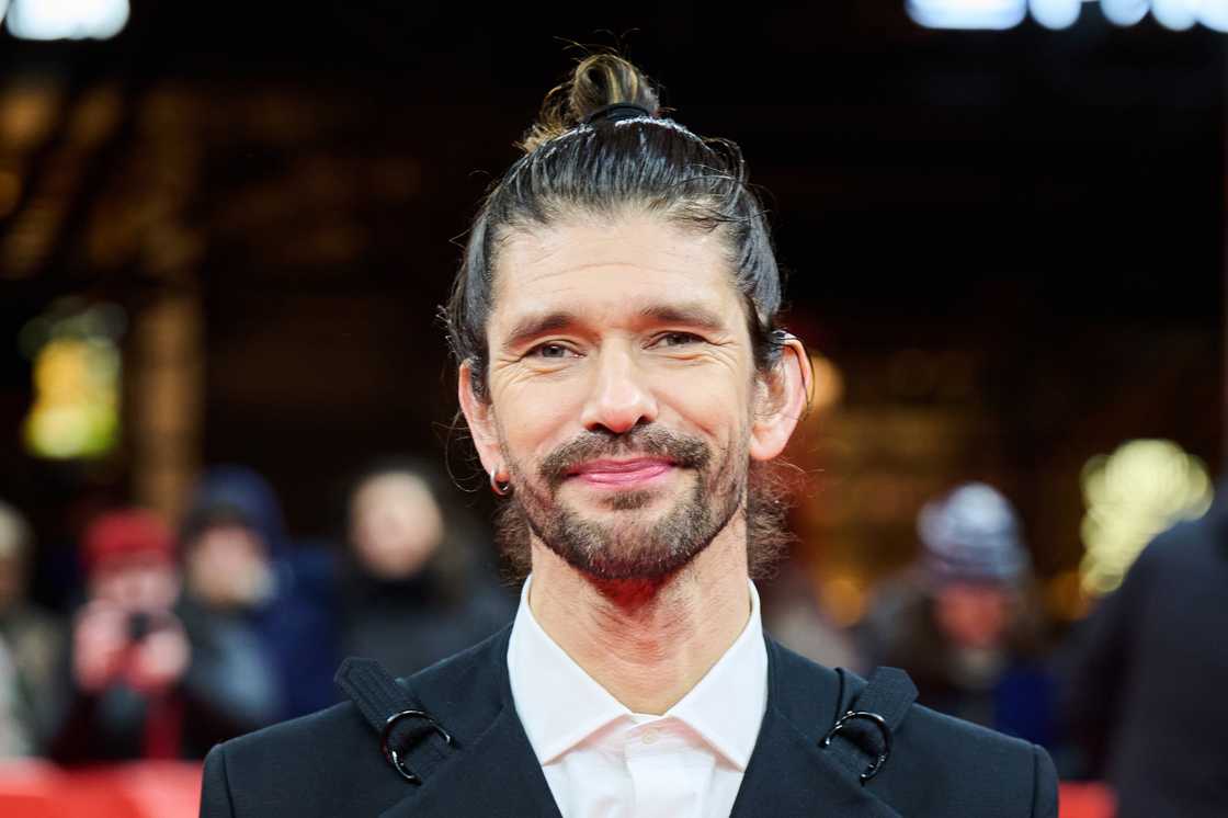 Actor Ben Whishaw attends the premiere of the film "Peter Hujar's Day" during the Berlinale.
