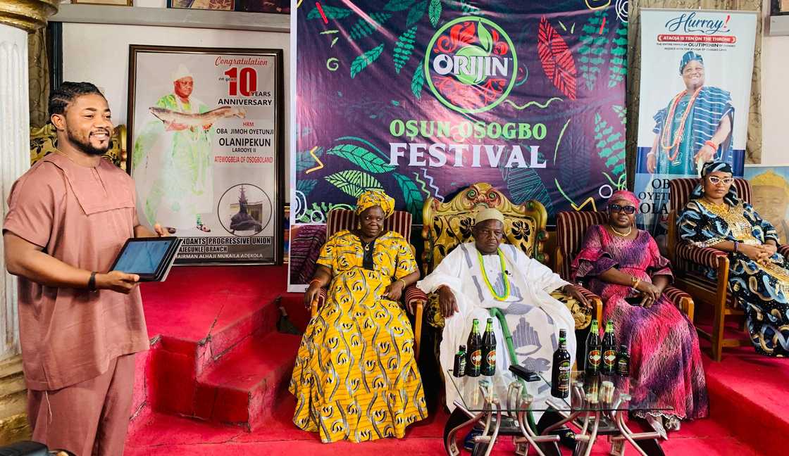 Ataoja of Osogbo Commends Orijin for Empowering Osogbo Youths with N4m Grant Ataoja of Osogbo Commends Orijin for Empowering Osogbo Youths with N4m Grant