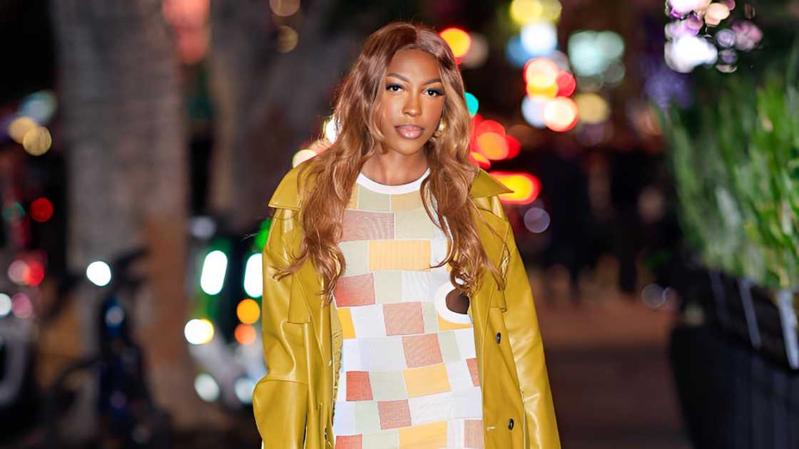 Jicyra Johnson in Los Angeles, California. Jicyra Johnson in Los Angeles, California.