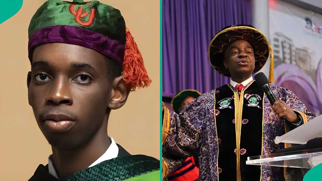 Covenant University celebrated a first-class graduate who won Oyedepo’s scholarship to study at the institution