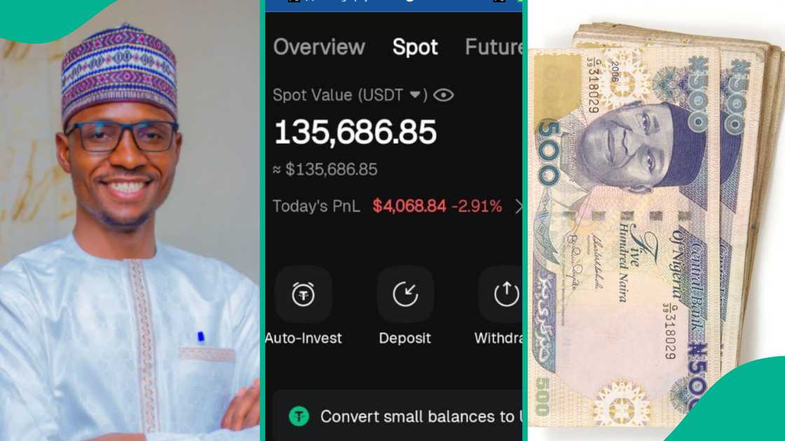 Man returns money he saw in his crypto wallet.