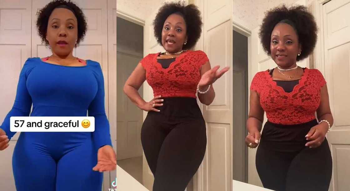 57-year-old lady stuns people with her beauty. 57-year-old lady stuns people with her beauty.