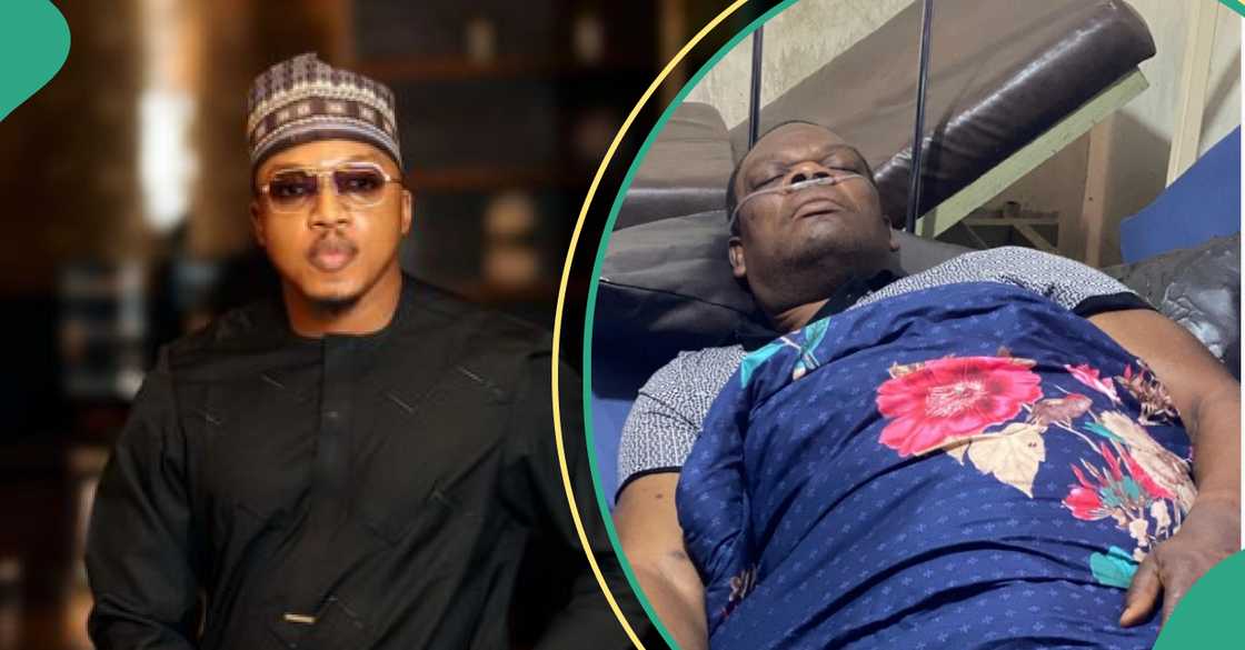 Aproko Doctor, Oriyomi Hamzat in hospital Aproko Doctor, Oriyomi Hamzat in hospital