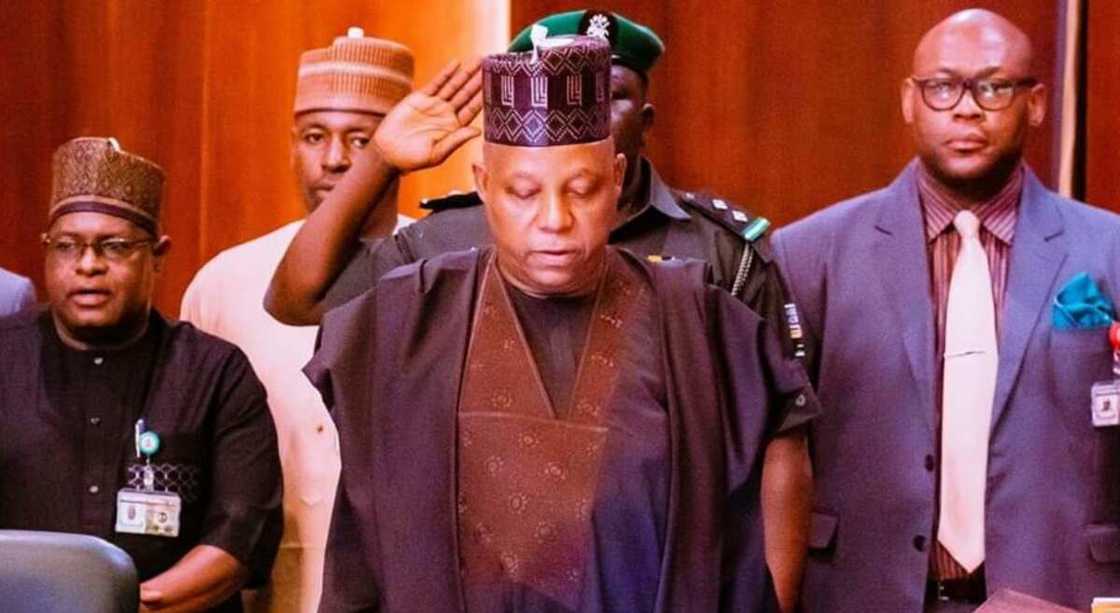 Shettima na jagorantar taron NEC Shettima na jagorantar taron NEC