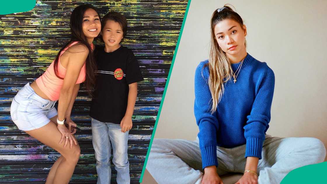 Joleen Diaz with her daughter Joleen Diaz with her daughter