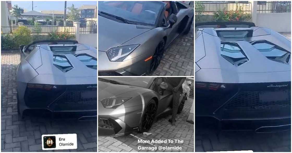 Singer Olamide reportedly buys Lamborghini Aventador worth over N218 million (photos) Singer Olamide reportedly buys Lamborghini Aventador worth over N218 million (photos)