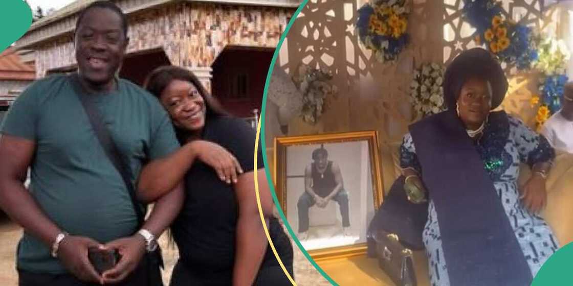Actor Ogogo and his daughter Actor Ogogo and his daughter