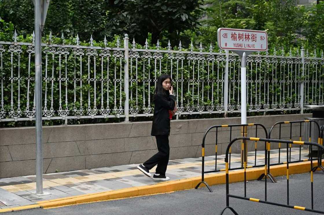 Zhou Xiaoxuan, seen here in 2021, has accused a former state TV host of sexually harassing her Zhou Xiaoxuan, seen here in 2021, has accused a former state TV host of sexually harassing her