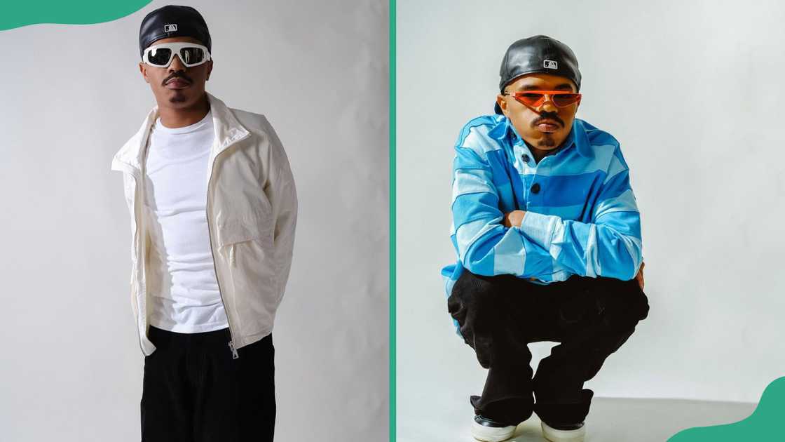 Joshua Marley poses for different pictures