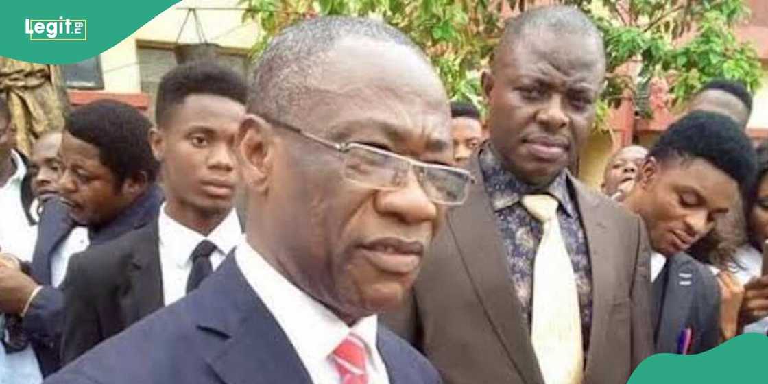 Dean of Faculty of Law, University of Calabar (UNICAL), Cyril Ndifon, the Federal High Court, Abuja Dean of Faculty of Law, University of Calabar (UNICAL), Cyril Ndifon, the Federal High Court, Abuja