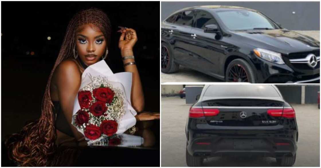 Priscilla Ojo's Benz Priscilla Ojo's Benz