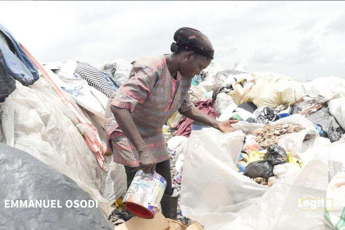 I used to scavenge with my children, old woman says I used to scavenge with my children, old woman says