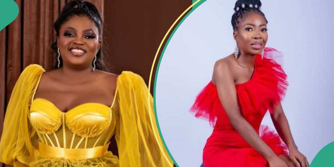 Late Jenifa's Diary actress Adejumoke Aderounmu's brother calls out Funke Akindele. Late Jenifa's Diary actress Adejumoke Aderounmu's brother calls out Funke Akindele.