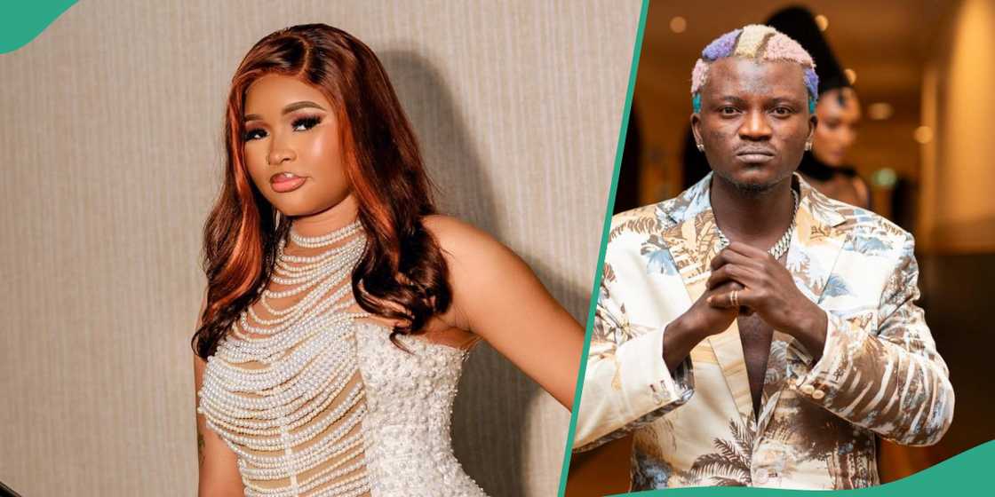 Queen Dami speaks about her ex-lover Portable. Queen Dami speaks about her ex-lover Portable.